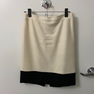 Colorblock pencil skirt